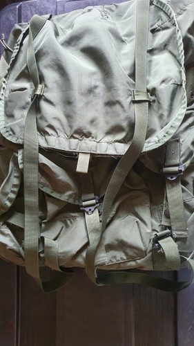 US Military Large ALICE Field Pack w/FRAME Combat Backpack LC-2 Rucksack Olive - Picture 4 of 7