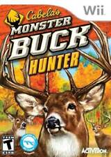 Cabela's Monster Buck Hunter - Software Only - Nintendo Wii - VERY GOOD