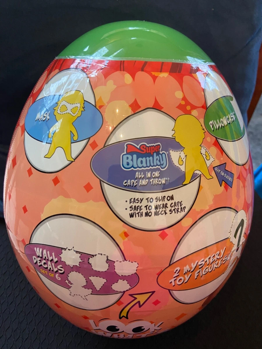 RYAN S WORLD GIANT SLEEPOVER EGG SURPRISE GREEN 2ND EDITION RARE NEW