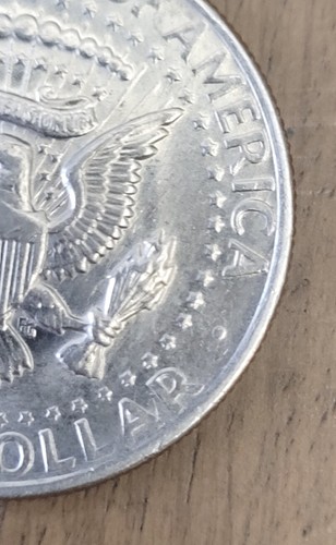 1971-D Kennedy Half Dollar-Double Die Obverse - 第 9/16 張圖片
