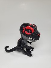 Velociraptor Gloom Interactive Dinosaur by Fingerlings Black WowWee 2017-Working