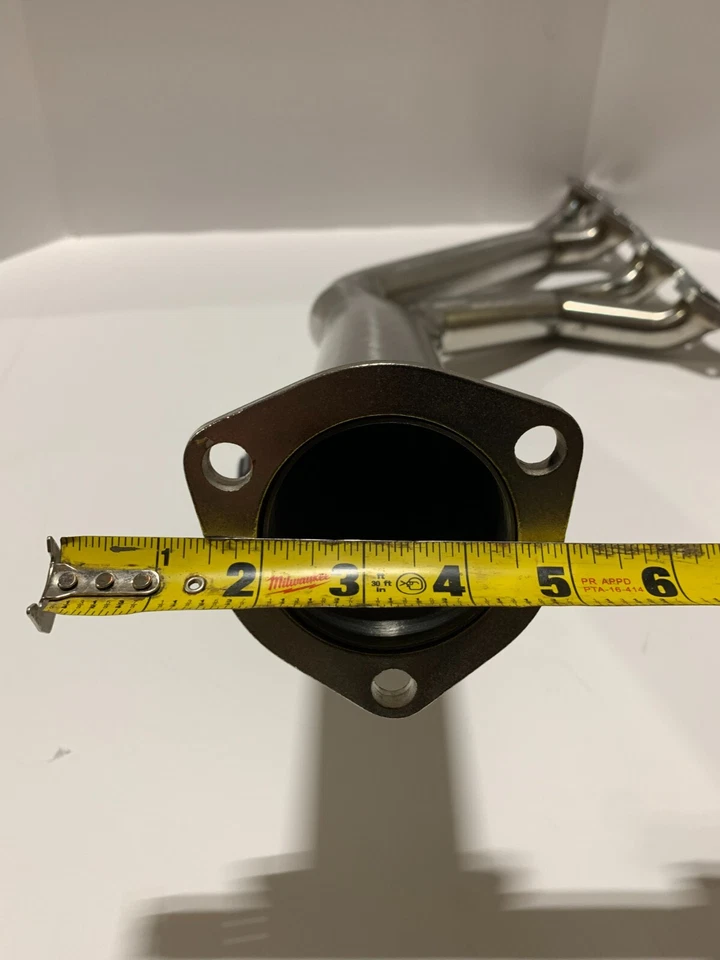 Ford Mustang 1964-1970 acero inoxidable Tri-Y cabezales de escape SB 289 302 351w Foto 4 de 4