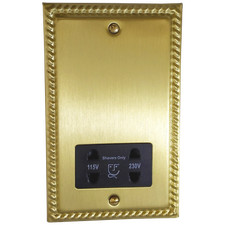 G&H Monarch Roped Satin Brass MSB3 Light Switches, Plug Sockets, Dimmers, Toggle