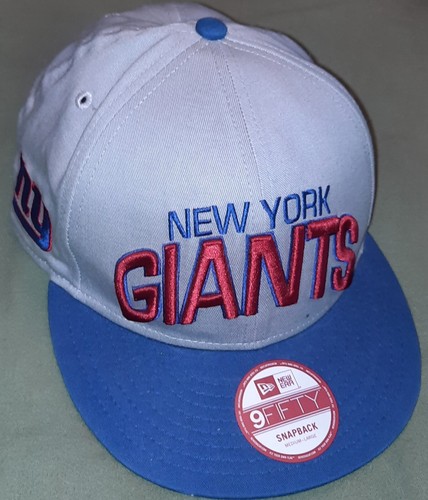 Neu NFL New York Giants Mütze Druckknopflasche Ballmütze Team NFL Fußball - Bild 12 von 15