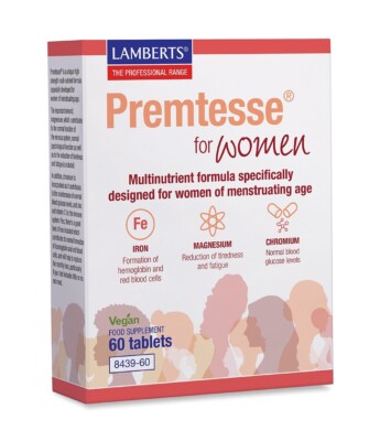 Lamberts Premtesse for Women Tablets (60) BBE 08/2027