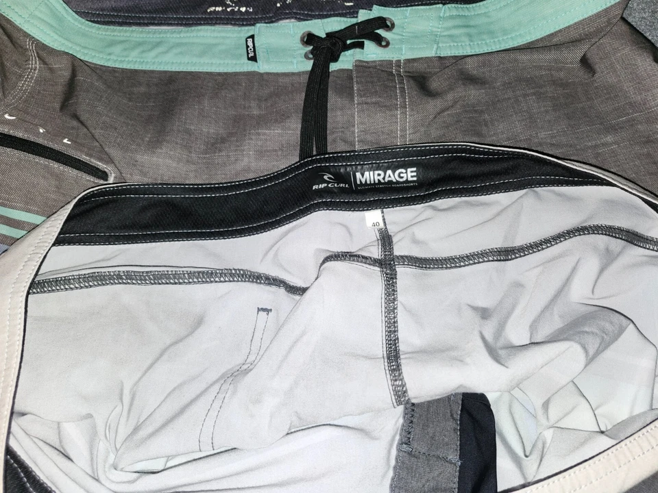 Rip Curl Shorts Mens Sz 27 Mirage Board Swim Bottoms Surf Skate Beach Lot of 2 - Image 4 of 4
