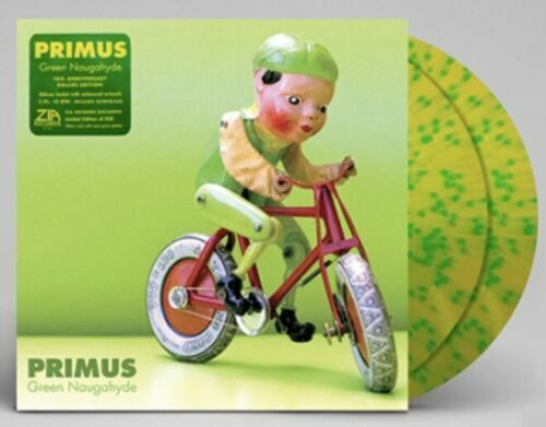 PRIMUS 2 LP - Green Naugahyde YELLOW W/ NEON GREEN SPLATTER VINYL LIMITED 500