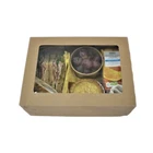 # 100 x Small Card Platter Box Window coronation/afternoon tea/picnic food box