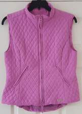 Shires Sports @ Leisure Gilet Dusky Pink Quilted Horse Bodywarmer Size L