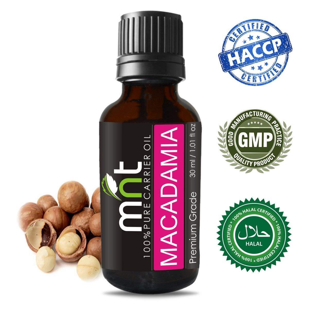 Macadamia Cold Carrier Oils 100% Pure & Natural Undiluted Uncut Aromatherapy 2022 Nowość