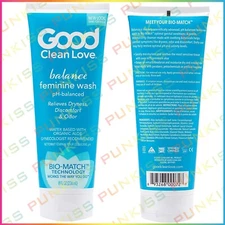 Good Clean Love Balance Feminine Wash💋Natural Moisturizing Vaginal Soap - 8 oz