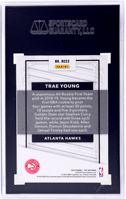 2019 Panini National Convention Trae Young Rainbow Spokes