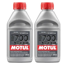 Motul RBF 700 Factory Line 100% Synthetic Brake Fluid 111257 500 ml 2 Pack