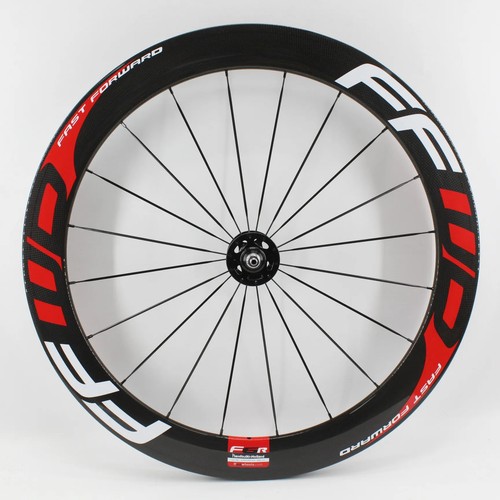 700C Track Fixed Gear Bike Wheel Clincher Tubeless Carbon Fibre Bicycle Wheelset - Picture 12 of 24