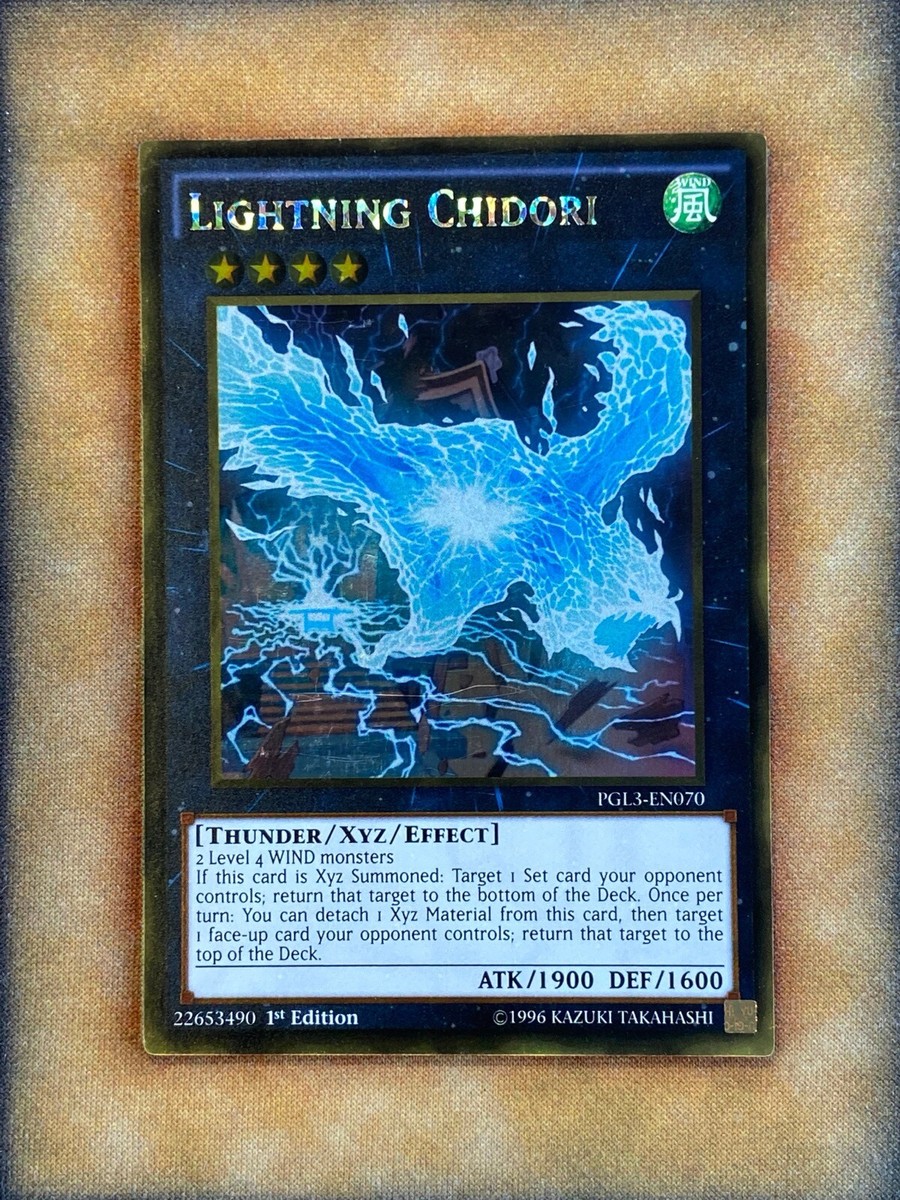 Yugioh Lightning Chidori PGL3-EN070 Gold Rare 1st Ed NM | eBay