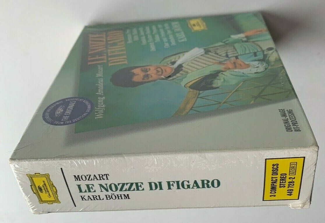 Karl Böhm~Le Nozze Di Figaro~Wolfgang Amadeus Mozart German CD SET