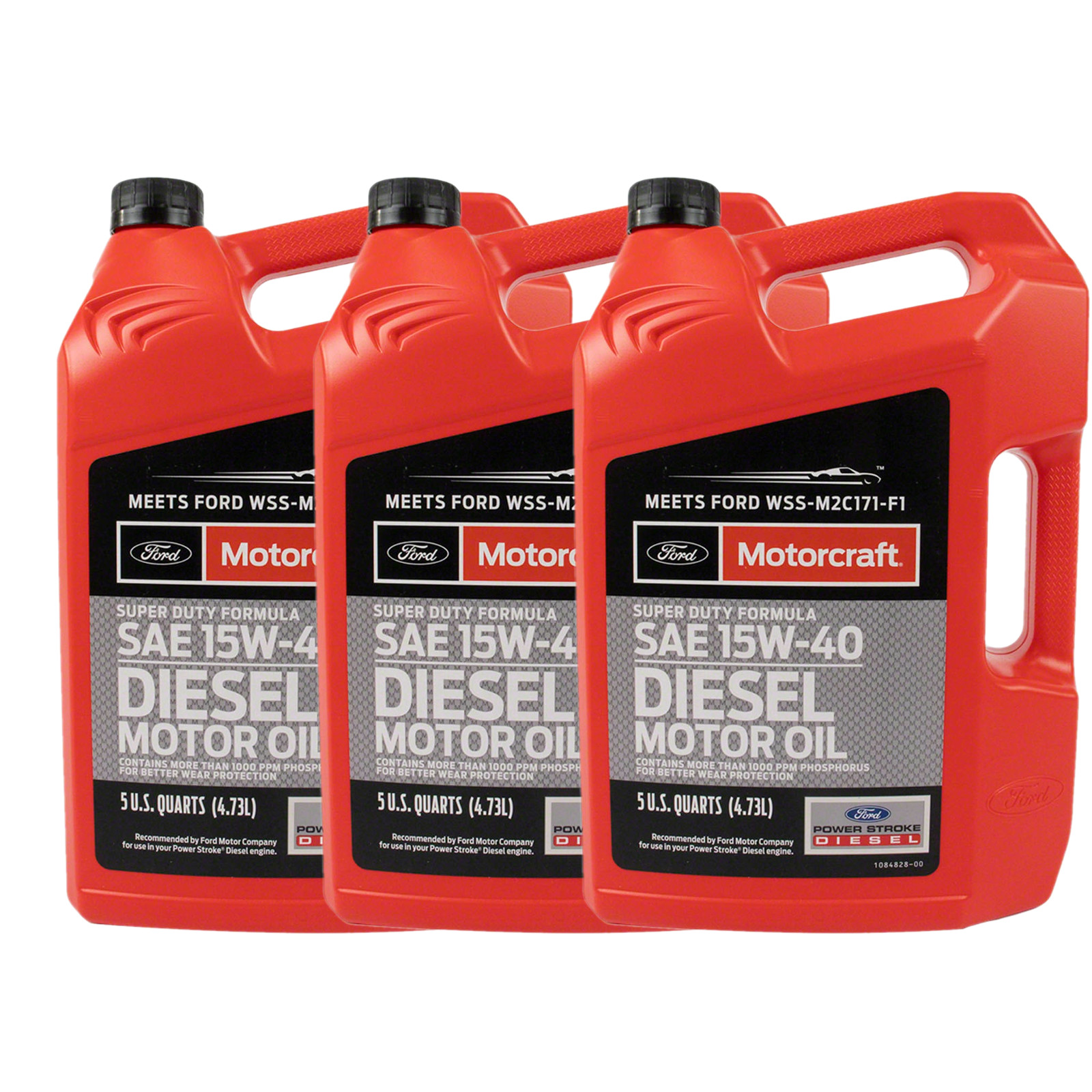 Motorcraft 15W-40 Engine Oil & Filter Kit For 11-22 Ford 6.7L Powerstroke Diesel