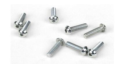 Jeu De 8 Vis à Tête Bouton Losi 5-40 X 5/8 - Référence LOSA6286, Neuf, Pour Modélisme