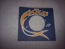 RCA GOLD STANDARD SERIES RECORDS 7 INCH 45 RPM ORIGINAL SLEEVE ONLY NO SPLITS