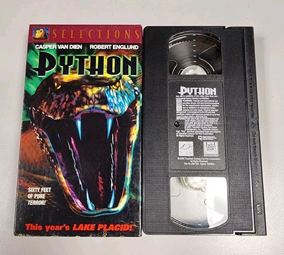 Python (VHS, 2001) Robert Englund Creature Feature