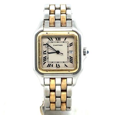 Cartier Panthere Jumbo Quartz 30mm 18k Yellow Gold/Stainless Steel Unisex 187957