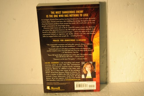 Irene Hannon, Hidden Peril, Code of Honor #2, 2018 PB book VG - Imagen 3 de 4