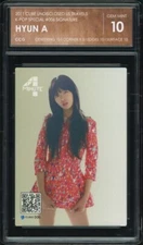 2011 Cube Undisclosed US Travels K-POP Special #006 Hyun A Signature   CCG 10