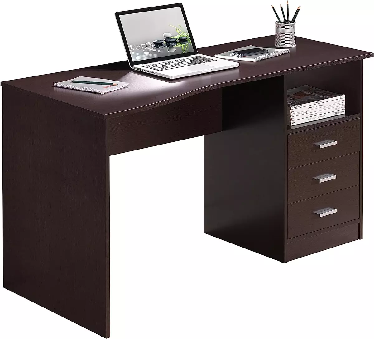 Classic Computer Desk with Multiple Drawers 29.5