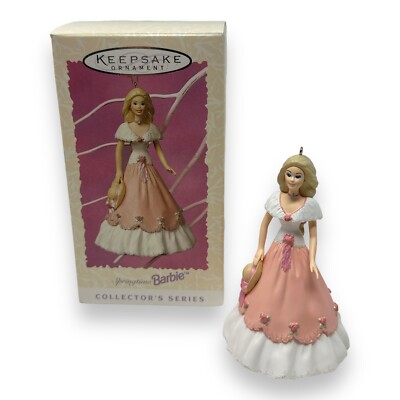Hallmark Keepsake Christmas Ornament Springtime Barbie 1997 Series QEO8642 New