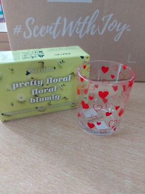 PARTYLITE   ''Love You'' Kerzenhalter + 12 Teelichter, TOP NEU, 2tlg. Geschenkset