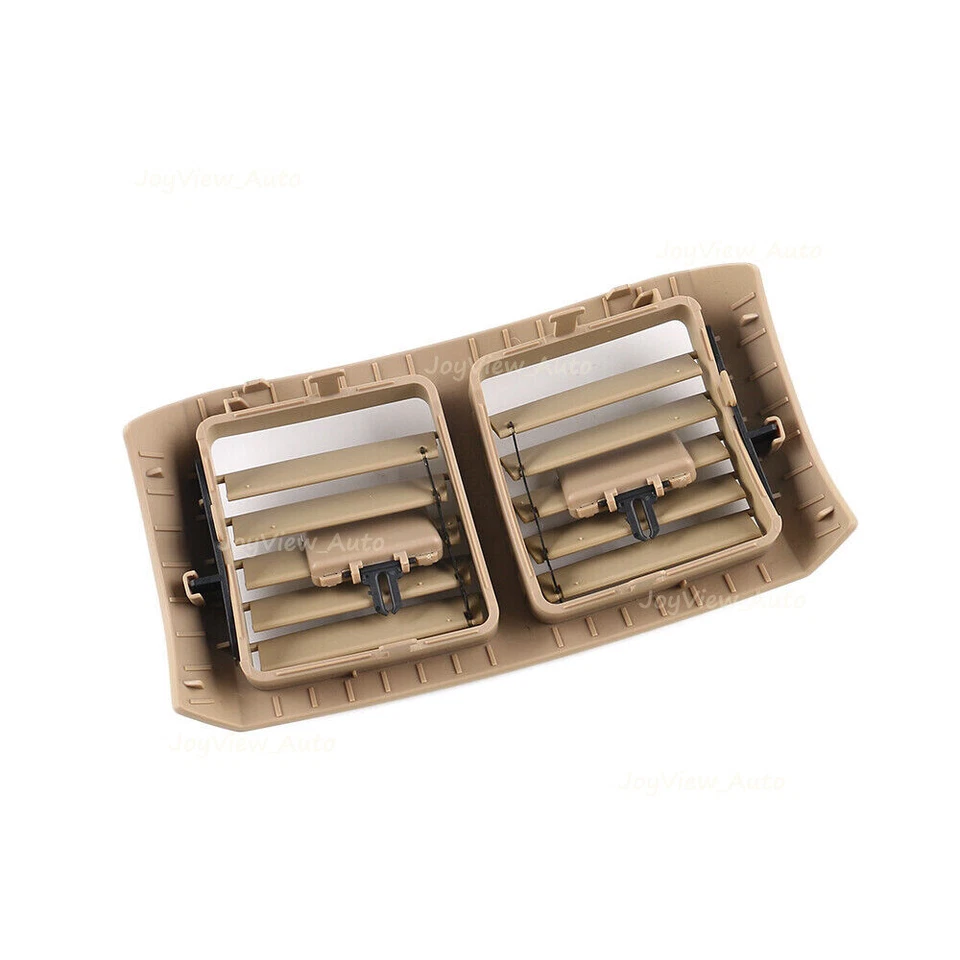 Rear Center Console AC Air Outlet Vent Buckskin Fit Benz R320 R500 R63 AMG Beige Foto 2 de 4