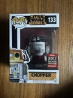 Funko Pop Star Wars Rebels 133 Chopper 2017 Galactic Convention Exclusive DMG