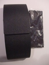 Prada Saffiano Black Sunglasses Eyeglasses Hard Case