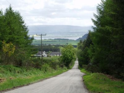 Photo 6x4 Looking down toward the Moray Firth Braefindon We had stopped t c2005