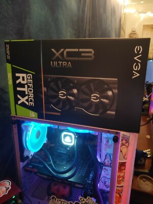 EVGA GeForce RTX 3070 XC3 ULTRA GAMING 8GB GDDR6 Graphics Card (08G-P5-3755-KH)