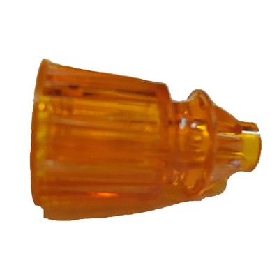 Williams Bally Star Post - Translucent Orange - Plastic - 1-1/16'' - Set of 2