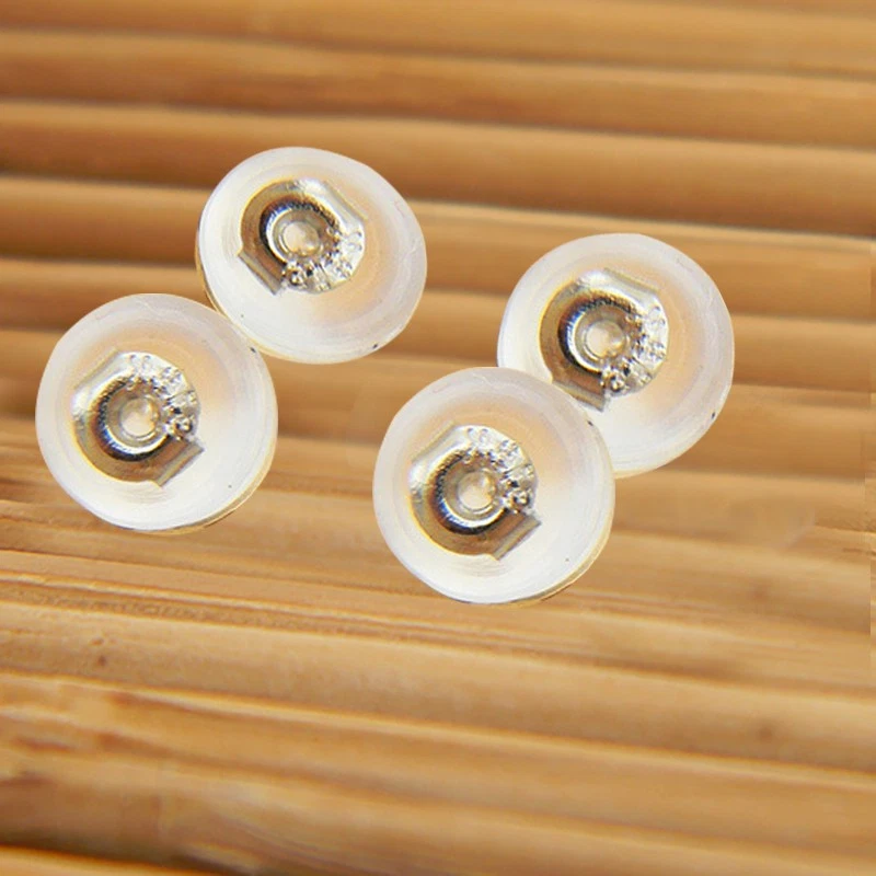 Tampões de ouvido 1/10/30 peças envoltório de silicone tampões de orelha tampões de orelha borboleta ∂ - Imagem 3 de 4