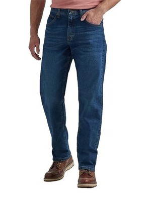 Wrangler Authentics Herren Tall Jeans - Indigo Wash - W32 L36 - Classic Fit