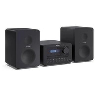 SHARP Tokyo FM Hi Fi Micro Sound System Bluetooth Input Radio CD XL-B514(BK)