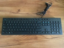 Lot of 5 Dell KB216-BK-US Slim Wired USB Keyboard