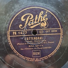 RINA KETTY - J'attendrai / Sombreros et Mantilles PATHÉ PA 1477