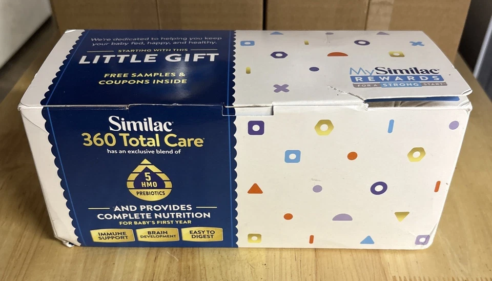 Latas Similac 360 Total Care Promo Pequeño Regalo 2 x 7 OZ Nuevas Exp. Junio 2026. Foto 4 de 4