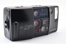 Near MINT /Flash Ng Olympus AF-1 Twin Point Shoot Film Camera From JAPAN