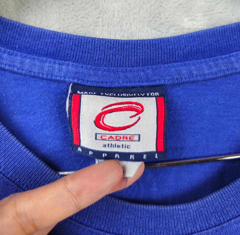 Винтажная футболка с длинным рукавом 90-х годов Y2K Duke Blue Devils XXL университетская графическая футболка - Изображение 2 из 4