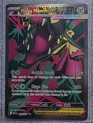 Mega Mawile ex 162/132 Pokemon TCG Mega Evolution~Ultra Rare~2 Silver Stars