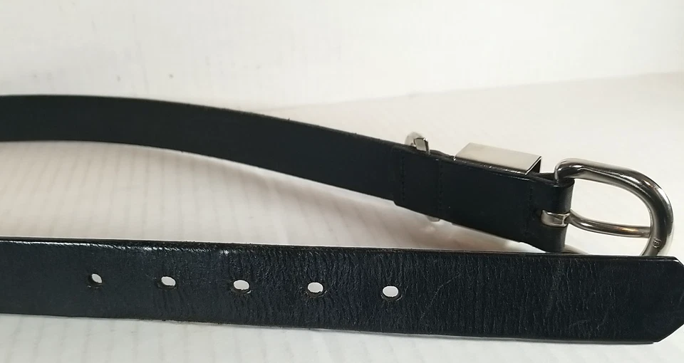 Cinturón de cuero genuino Harley Davidson con hebilla de logotipo 32/34 hecho en EE. UU. motocicleta Foto 2 de 4