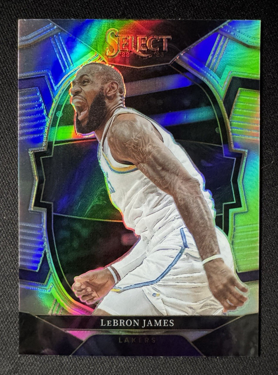2022-23 Panini Select - Concourse LeBron James #26 SILVER prizm