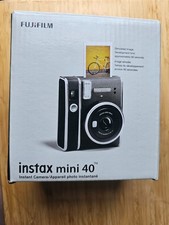 Fujifilm Instax Mini 40 Instant Camera - Black