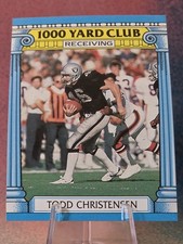 1987 Topps #13 Todd Christensen 1000 Yard Club