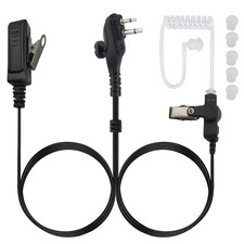 Radio Headset Walkie Talkie Earpiece with Mic Ear Piece 2 Way Radio Earphone ...